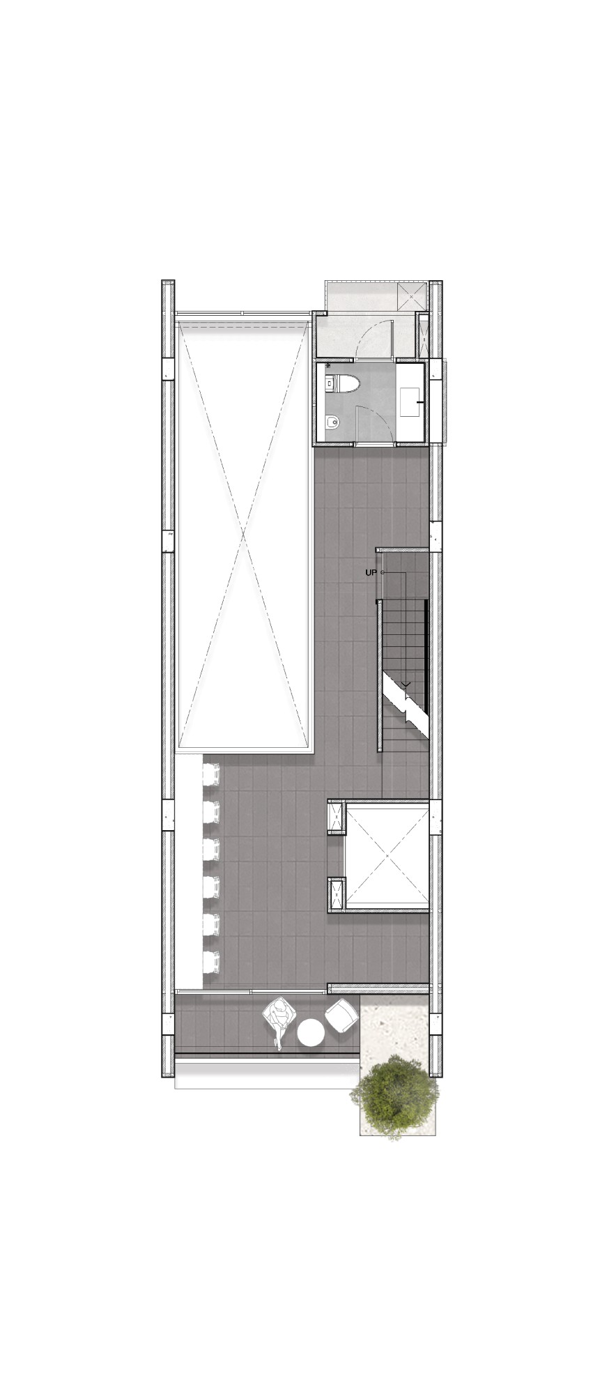 Mezzanine Floor 63 SQ.M Total Area 430 SQ.M